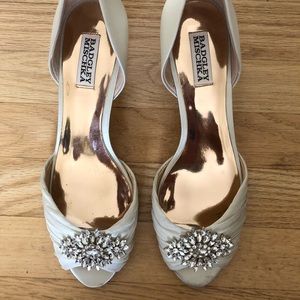 BHLDN Badgley Mishka Libretto Kitten Heels Size 10